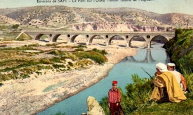 موكادور في صور:قنطرة وادي تانسيفت طريق الصويرة